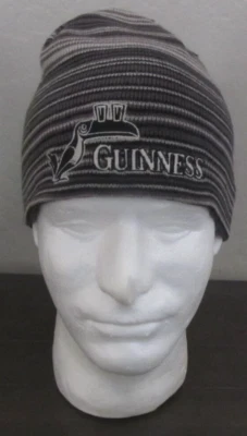 GUINNESS & CO. Cerveza Adulto Talla Única Se Adapta a la mayoría Gorro Negro Gris Tucán Pájaro Foto 1 de 4