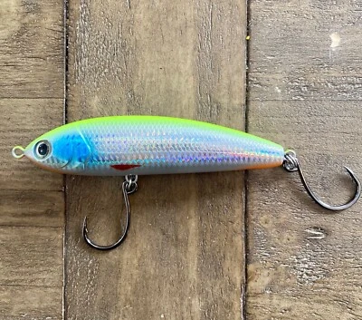 Cromo Mad Max 5 3/4 Stickbait Flotante - Atún, GT, DORADO KING PEZ COLA AMARILLA Foto 1 de 4