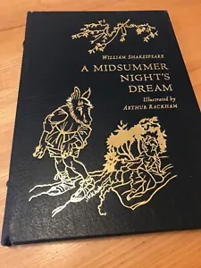 Easton Press A Midsummer Night's Dream Shakespeare Leather (2000) Good Condition - Picture 1 of 1