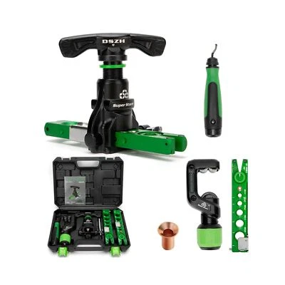 HVAC Flaring Tool Kit for 1/4" - 3/4" Copper Pipe Flare Tool 45°Eccentric S - Image 1 of 4