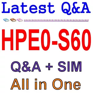 HP Delta - HPE Compute Solutions HPE0-S60 Exam Q&A - Picture 1 of 1