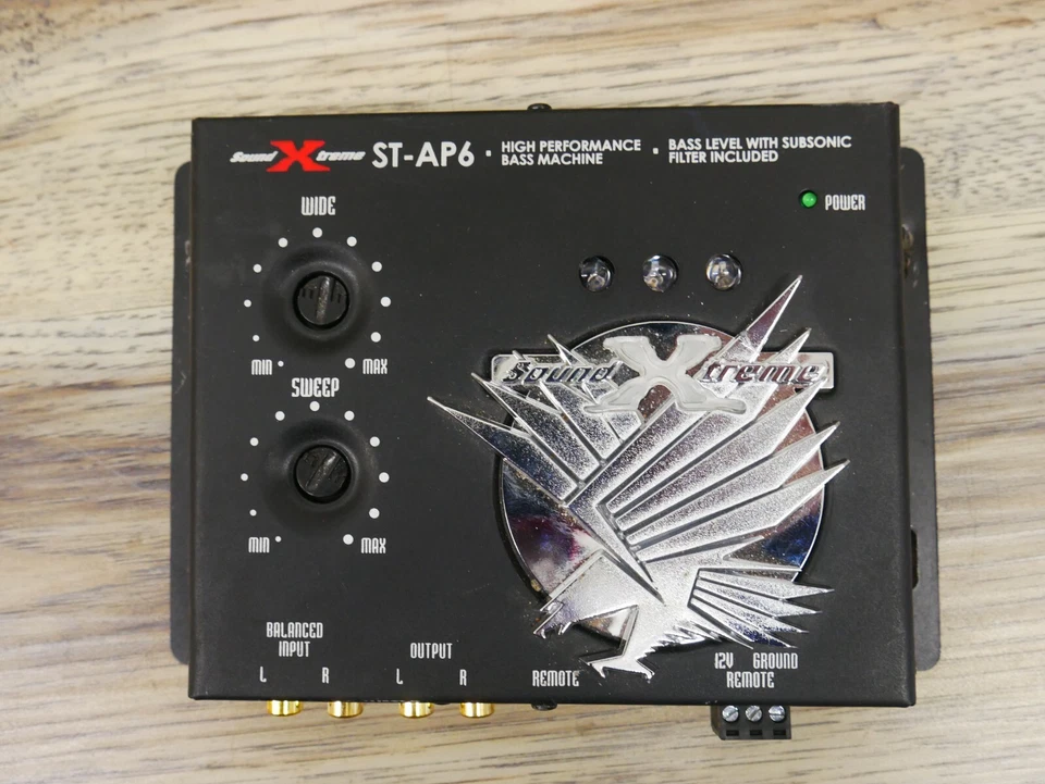 SoundXtreme 13.5V Bass Maximizer, 1/2 Din Car Audio Epicenter Digital Processor - Image 1 of 1