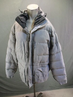 BURTON Size M Mens Gray 100% Nylon Full Zip Powder Skirt Snowboard Jacket 925 - Image 1 of 4