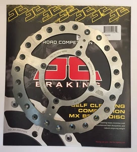 JT Brakes Self Cleaning FRONT Wavy Brake Disc Fits KAWASAKI KX250 (1991 to 2002) - Picture 1 of 2