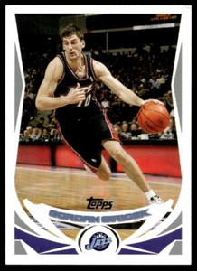 2004-05 Topps Gordan Giricek Utah Jazz #85