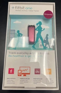 Fitbit One Kabelloser Aktivitätstracker - Burgund (FB103BY) - Bild 1 von 3