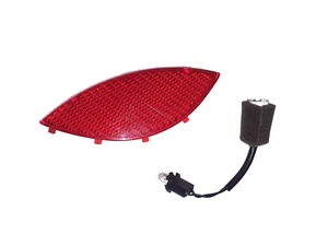 Hyundai Santa Fe 2003 interior lente de puerta de pasajero cubierta roja arnés de luz OEM - Imagen 1 de 7