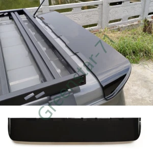 Fits for Suzuki Jimny JB74 2019-24 ABS Glossy Black Rear Roof Spoiler Wing Trim - Picture 1 of 5