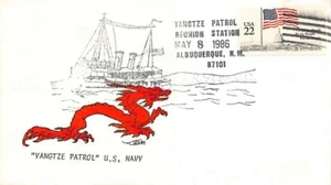 Postumschlag: Jangtse-Patrouille, US Navy, Reunion-Station 5-8-1986 - Bild 1 von 2