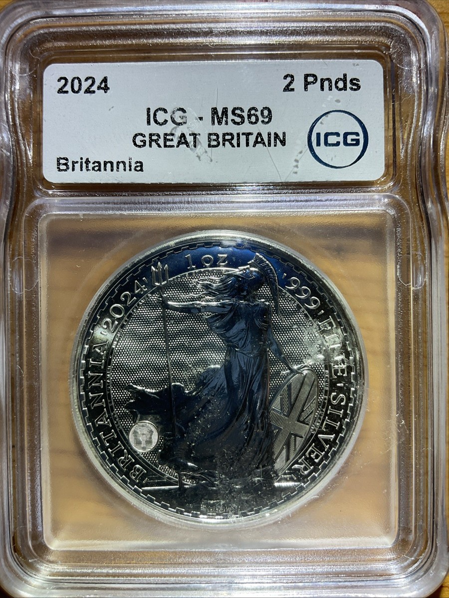 UK Britannia MS 69 Silver Bullion Coins for sale | eBay
