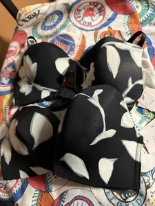 Lote de (2) Sujetadores de Enfermería Auden 32D Sujetador Ligeramente Forrado Sin Alambres Floral - Imagen 1 de 4