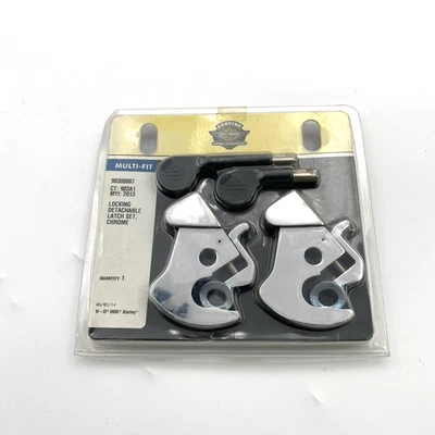 oem Harley 90300087 Chrome Locking Detachable Sissy Bar Latch Touring Softail - Image 1 of 4