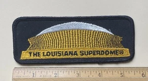 Toppa ricamata lunga 5,5" The Louisiana Superdome New Orleans Football Stadium - Foto 1 di 3