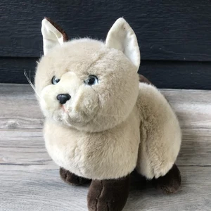 Siamese Cat Plush 11" Mervyns Playful Pals Kitty Stuffed Animal Korea Blue Eyes - Picture 1 of 10