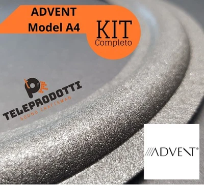 TELEPRODOTTI Advent Model A4 KIT Sospensioni di riparazione per woofer in foam bordo e colla