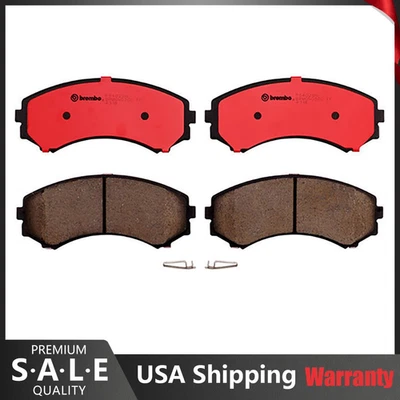 Pastilla de freno delantera cerámica Brembo para Mazda MPV Mitsubishi Montero Outlander Galant Foto 1 de 2