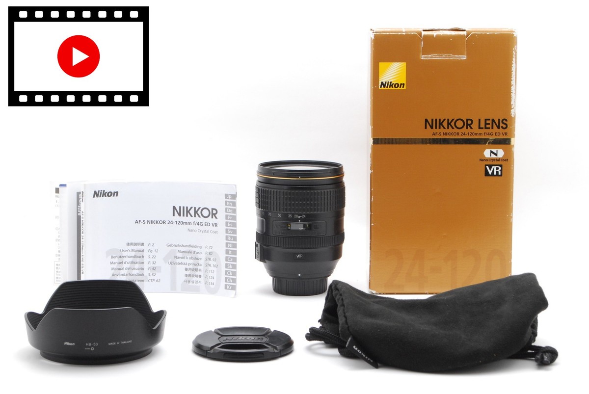 ■極上品■ Nikon NIKKOR 24-120mm f/4G ED VR Nikon AF-S NIKKOR 24-120mm f/4G ED VR | Buy from Nikon