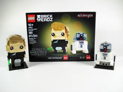 Lego Brickheadz Star Wars paquete de 2 LUKE SKYWALKER y R2-D2 en caja personalizada Foto 1 de 4