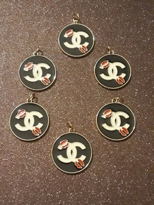 Set of 6 Chanel Zipper Pulls - Picture 1 of 3