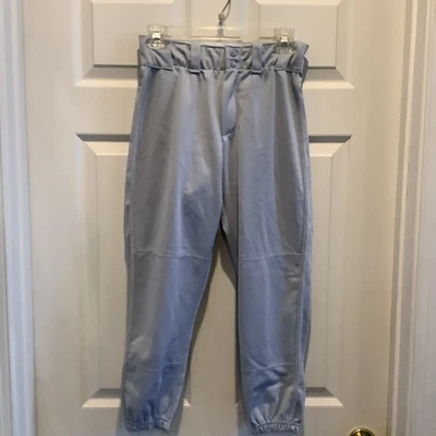 Pantalones de softbol grises Wilson para mujer con cintura elástica, medianos, excelente estado Foto 1 de 4