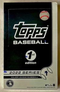 2022 TOPPS BASEBALL SERIES 1 • 1ST EDITION • MLB HOBBY BOX • FACTORY SEALED - Picture 1 of 2