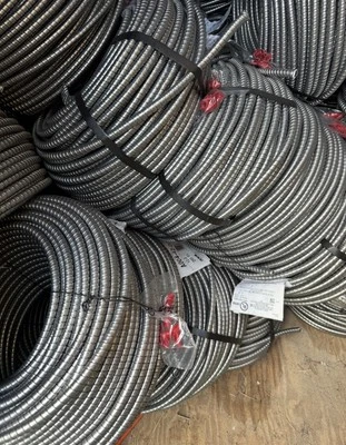 HIGHTECH New Listing1 Rolls 12/2 Cable, Solid Copper MC 250 Aluminum CU 68580055 Atkore Lite Ft