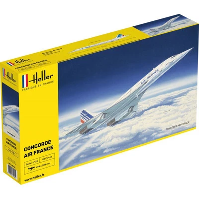 Heller 80445 Concorde Air France Scala 1/125 - Immagine 1 di 4