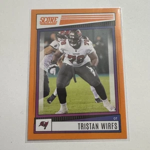2022 Score #66 Tristan Wirfs Orange - Picture 1 of 1