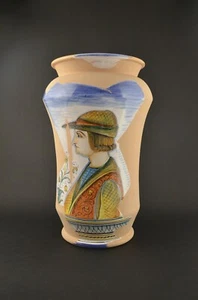 Portaombrelli in ceramica porta ombrelli deruta classico dipinto anfora vaso - Foto 1 di 1