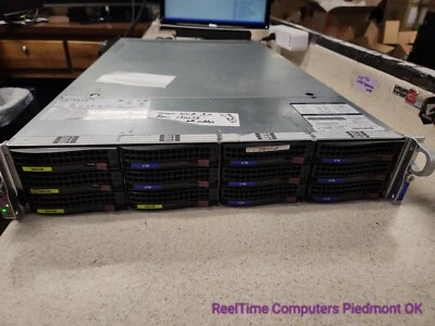 Nutanix Supermicro NXS2U1NL12G600 XNDPU-G6-NI22 2X Xeon Silver 4108 128GB Ram - Image 1 of 4