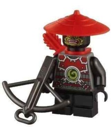 Lego NINJAGO 70500 Scout - Yellow Face Markings Minifigure Samurai Ninja New