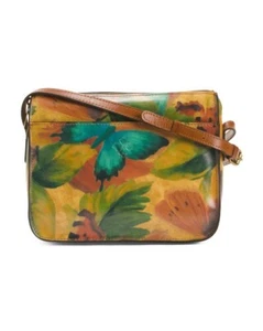 NWT Patricia Nash VALLATA Leather Crossbody Shoulder Bag, Watercolor Butterfly - Picture 1 of 7