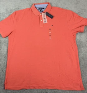 Tommy Hilfiger Herren Gr. XXL Golf Polo Lachs Stretch Custom Fit Hemd Kragen - Bild 1 von 8