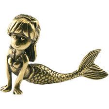 Exquisite Brass Mermaid Figurine for Coastal-Inspired Homes