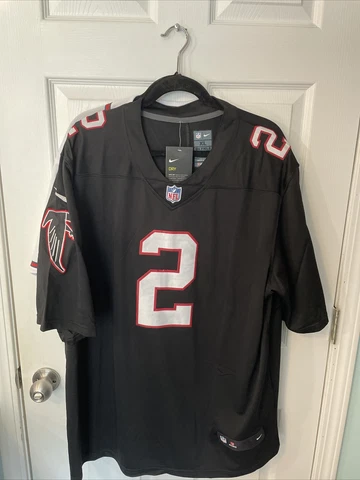 Atlanta Falcons NFL NIKE On Field Black Football Jersey XL Mens Matt #2 Ryan Cover