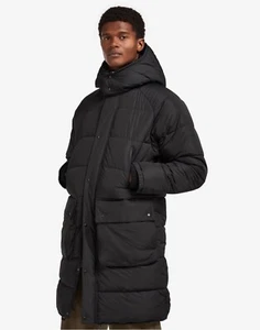 BARBOUR DARTMOOR BAFFLE PARKA JACKET GIUBBOTTO UOMO GIACCA PIUMINO MQU1606BK11 - Imagen 1 de 4