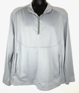 Magellan Fish Gear Sweatshirt Herren Large grau 1/4 Zip Langarm MagCool - Bild 1 von 10