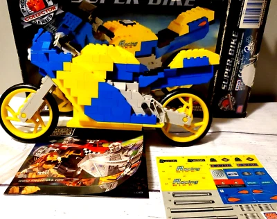 Mega Bloks Bike Set Pro-builder Super Bike W/Box Complete Set - Image 1 of 4