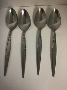 Lot 4 VTG Oneida VENETIA Community Stainless Flatware TEASPOONS 6 1/8" 2nd’s - Picture 1 of 4