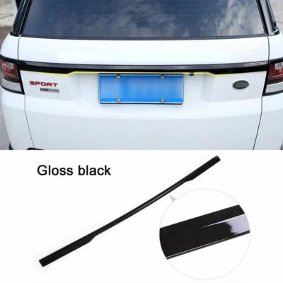 Cubierta de labio del maletero trasero negro brillante para Land Rover Range Rover Sport 2014-2017 Foto 1 de 4