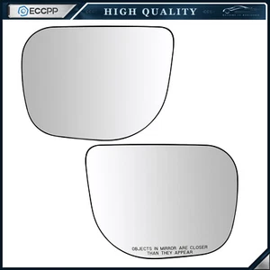 Mirror Glass Set for 04-07 Nissan Titan Chrome w/ Backing Plate Left Right Side - Picture 1 of 5