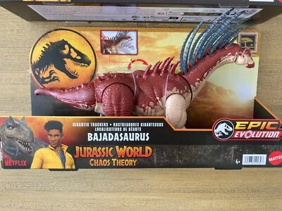 Mattel Jurassic World Chaos Theory Bajadasaurus Epic Evolution ¡NUEVO! Foto 1 de 4