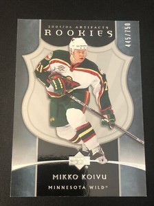 2005-06 Upper Deck Artifacts Mikko Koivu Rookie #287  (455/750)