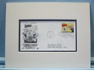 Famed Comic Strip - Popeye the Sailor Man & First Day Cover of his own stamp - Picture 1 of 1