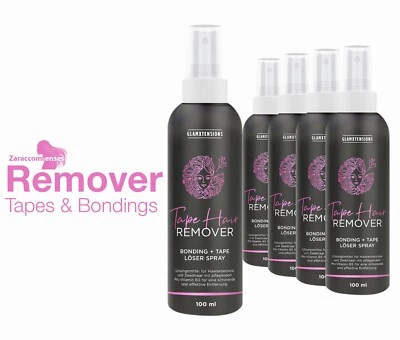 GLAMXTENSIONS Bondinglöser Tapelöser extra starker Extensions Bonding Remover Entferner 100ml