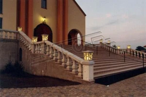 Leucht Korb für Säulen Außenbeleuchtung Dekoration Garten Beleuchtung Ohne Kabel - Foto 1 di 4