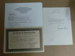 Barbara Bush Historical Leter Signed Sertified Authentical - Picture 1 of 6