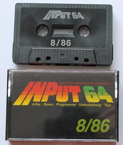 Input 64 8/86 Commodore Magazin Kassette (C64) - Photo 1/1