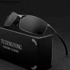 Polarized UV400 Sunglasses Men With Accessories Outdoor Fashion Shades Eye Wear - Picture 1 of 18