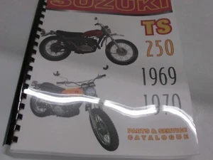 Suzuki TS250 Savage parts and service manual 1969-1970 - Picture 1 of 8